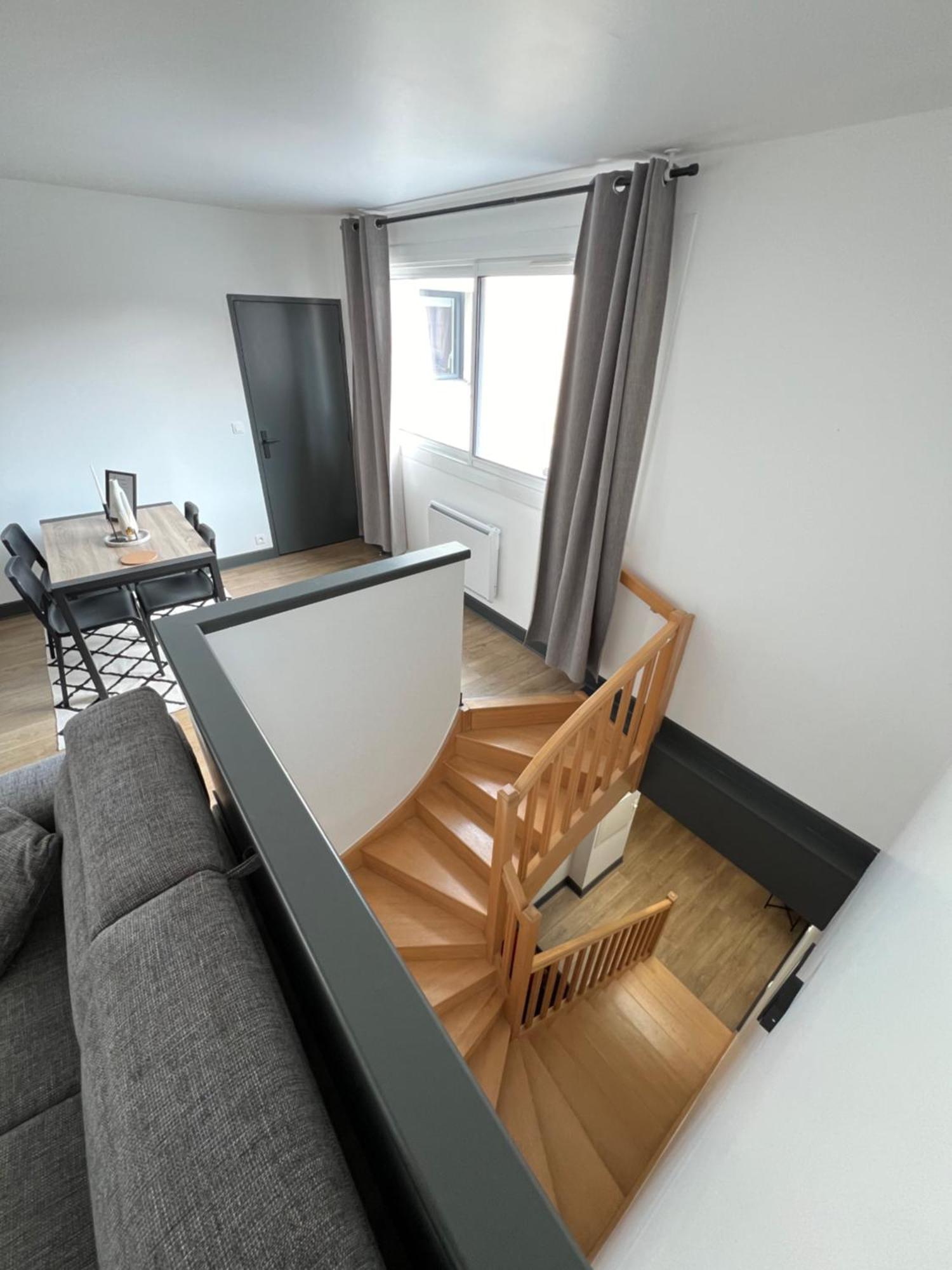 Apartmán Hyper Centre A 80M Du Vieux Marche, T2 Calme Vue Sur Les Toits Rue Du Minage La Rochelle  Exteriér fotografie